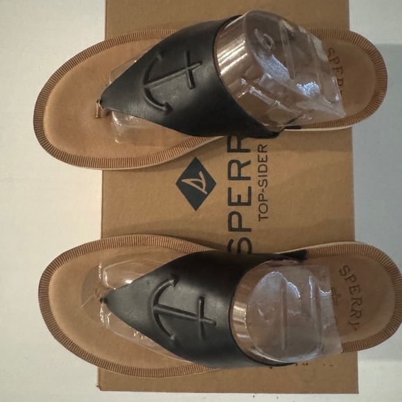 Women’s Sperry seaport sandal size 6 Black - Picture 3 of 6